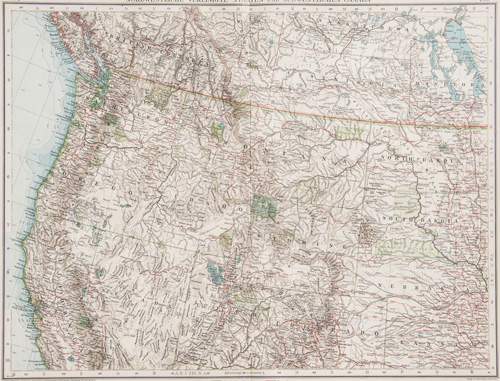 Nordwestliche Verienigte Staaten

und

Sudwestliche Canada 1898-1910